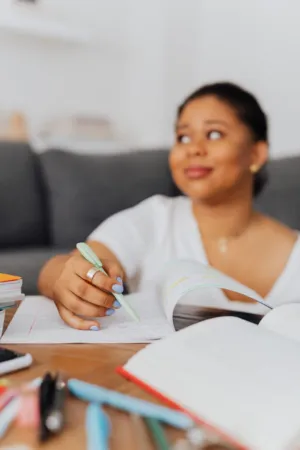 Student Studying