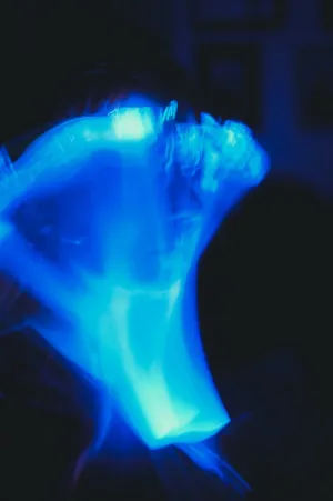 Blue Light Art