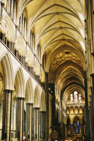 Interior Of Salisbury Cathedral