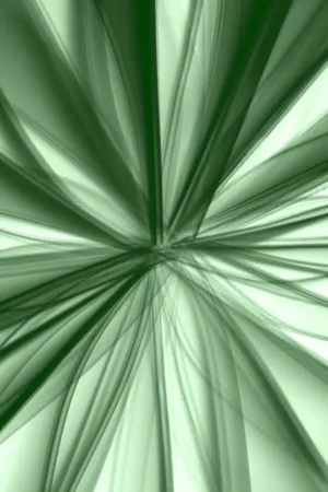 Green Abstract Art