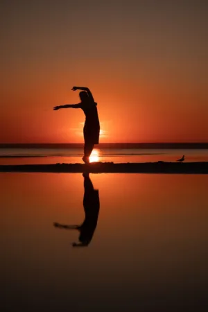 Dancing At Sunset