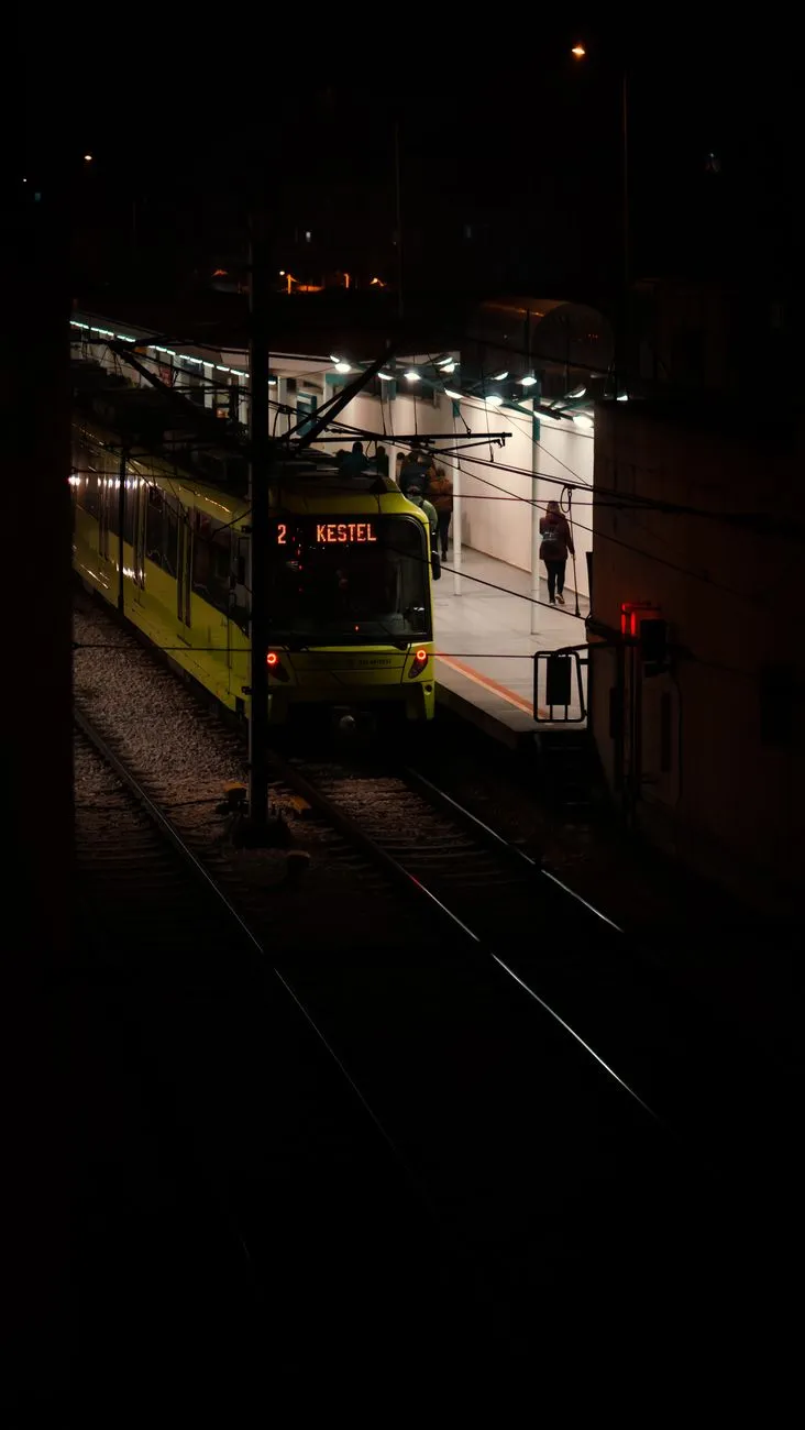 Night Train Station