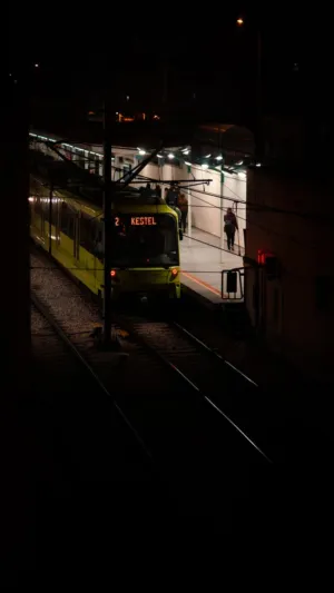 Night Train Station