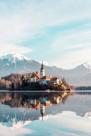 Bled Lake And Church