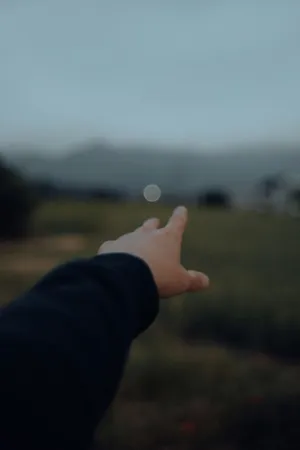 Hand Reaching For The Moon