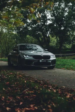 Luxury Car In Nature