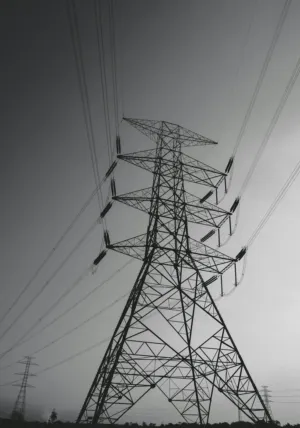 Power Lines Silhouette