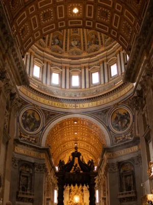 St. Peter'S Basilica Interior