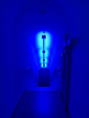 Blue Light Tunnel