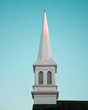White Church Steeple