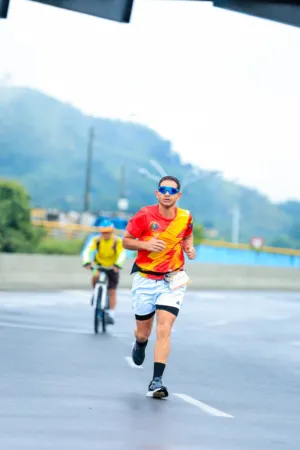 Runner In Action