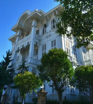 White Wooden Mansion