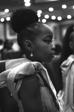 Black And White Portrait
