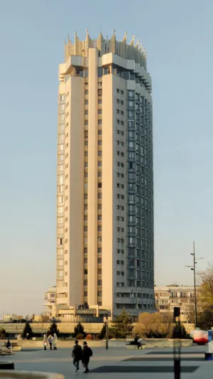 Modern High-Rise Building
