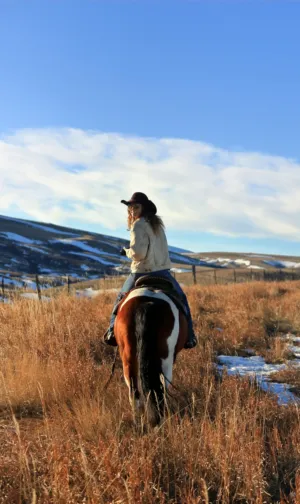 Riding The Open Range