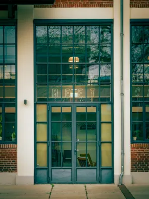 Industrial Style Doorway