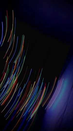 Colorful Light Trails