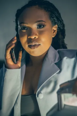 Businesswoman On Phone