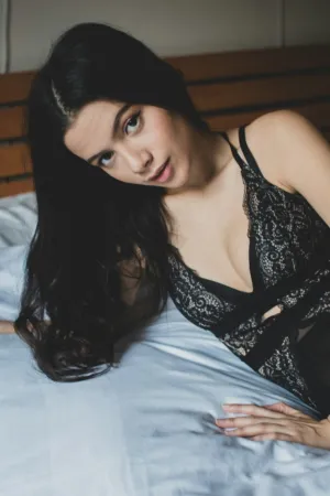 Lace Lingerie On Bed
