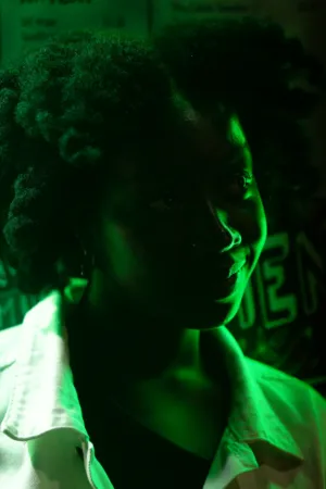 Green Light Portrait