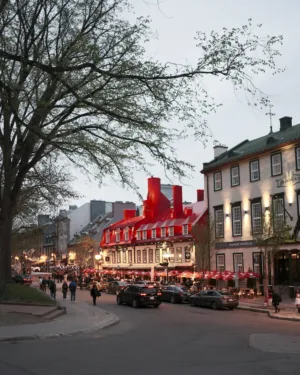 Quebec City Street Scene