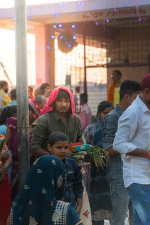 Indian Festival Scene