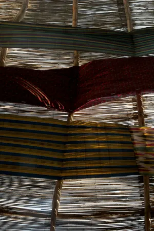 Straw Hut Interior