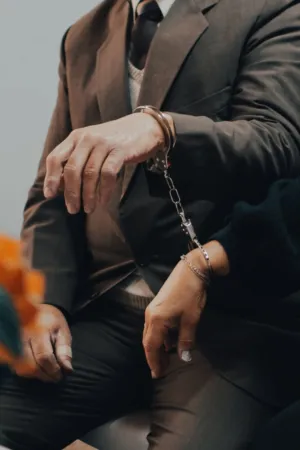 Handcuffed Man