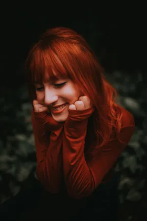 Redhead In Nature