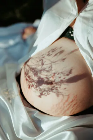 Maternity Belly With Shadow Art