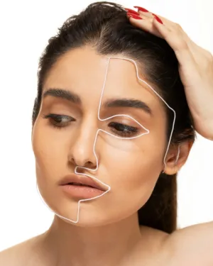 Abstract Face Art