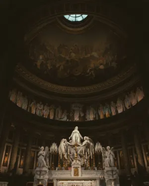 Interior Of A Cathedral