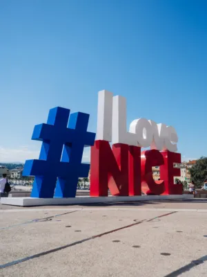 I Love Nice Sign