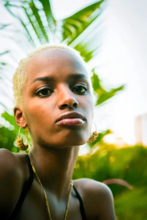 Elegant Outdoor Portrait