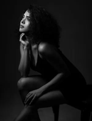 Black And White Portrait