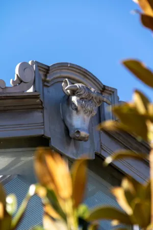 Statue Of A Bull
