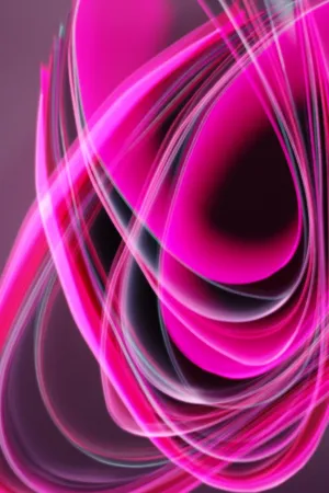 Abstract Pink Light Trails