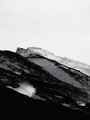 Snowy Mountain Peak