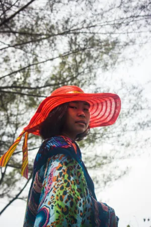 Colorful Fashion Portrait