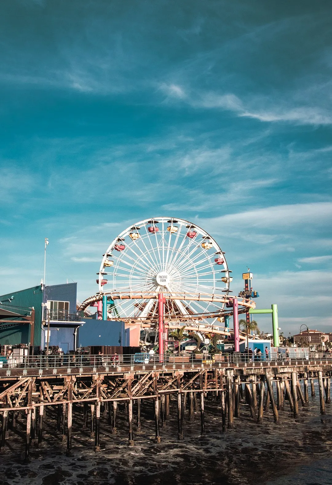 Ferris Wheel On A Pier