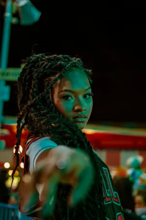 Urban Night Portrait