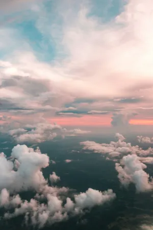Cloudscape At Sunset
