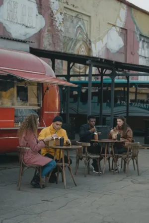 Street Food Gathering