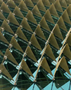 Triangular Glass Facade