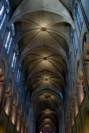 Notre-Dame Cathedral Ceiling