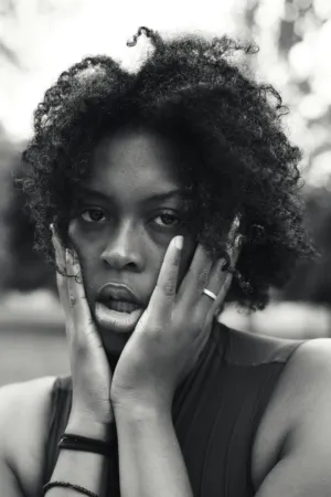 Black And White Portrait