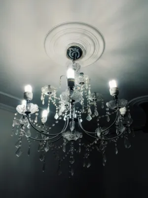 Vintage Crystal Chandelier