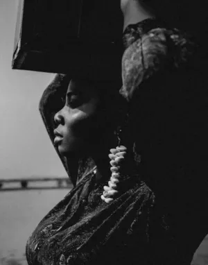 Black And White Portrait
