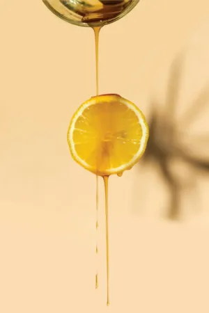 Lemon Slice With Honey