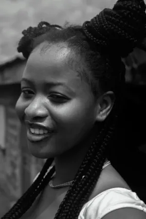 Black And White Portrait